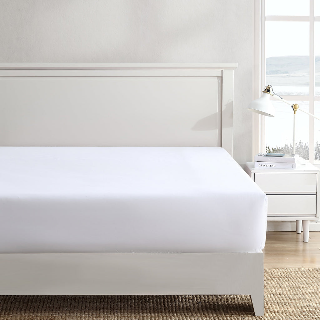 Drap-housse entièrement élastique en percale de coton Nautica