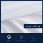 Drap-housse entièrement élastique en percale de coton Nautica