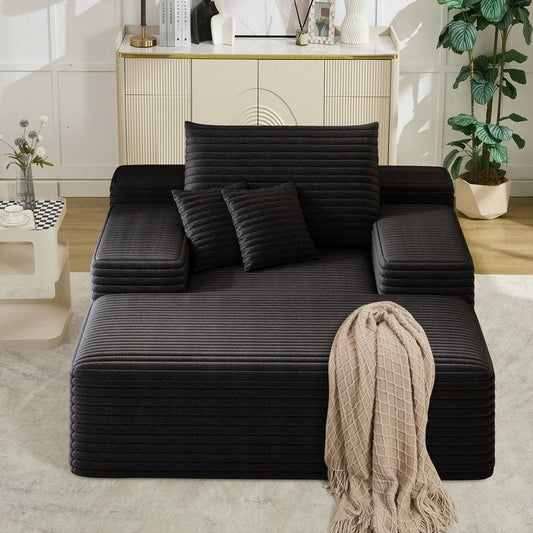 Canapé-lit rembourré surdimensionné Nebula, canapé-lit rembourré Cloud Sofas pour une lecture confortable et une détente optimale