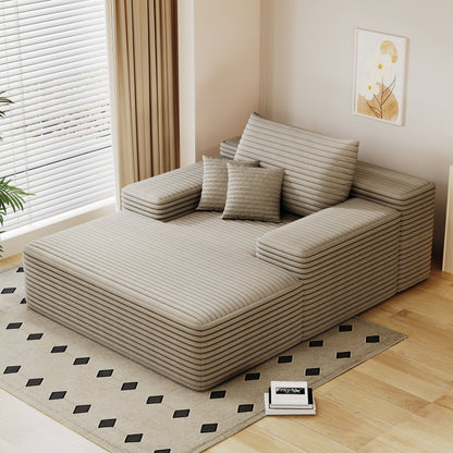 Canapé-lit rembourré surdimensionné Nebula, canapé-lit rembourré Cloud Sofas pour une lecture confortable et une détente optimale