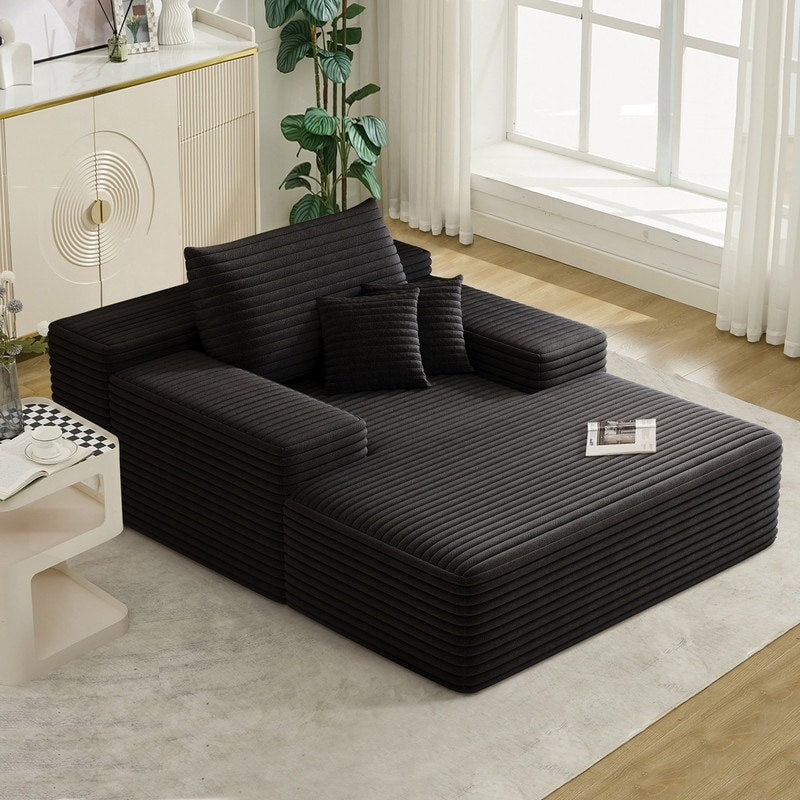 Canapé-lit rembourré surdimensionné Nebula, canapé-lit rembourré Cloud Sofas pour une lecture confortable et une détente optimale