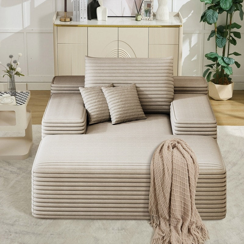 Canapé-lit rembourré surdimensionné Nebula, canapé-lit rembourré Cloud Sofas pour une lecture confortable et une détente optimale