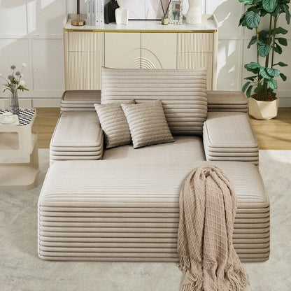 Canapé-lit rembourré surdimensionné Nebula, canapé-lit rembourré Cloud Sofas pour une lecture confortable et une détente optimale