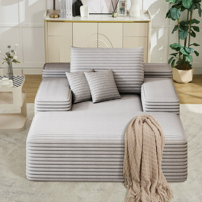 Canapé-lit rembourré surdimensionné Nebula, canapé-lit rembourré Cloud Sofas pour une lecture confortable et une détente optimale