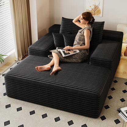 Canapé-lit rembourré surdimensionné Nebula, canapé-lit rembourré Cloud Sofas pour une lecture confortable et une détente optimale