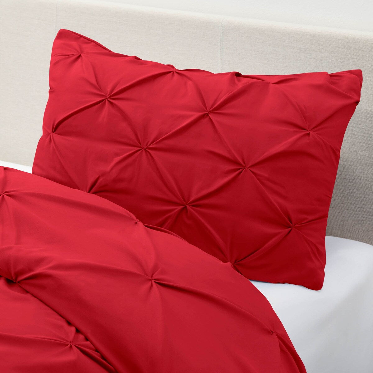 Parure de lit 3 pièces à plis pincés Nestl