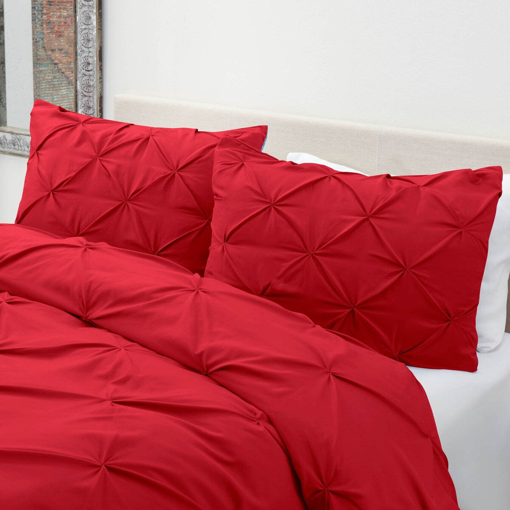 Parure de lit 3 pièces à plis pincés Nestl