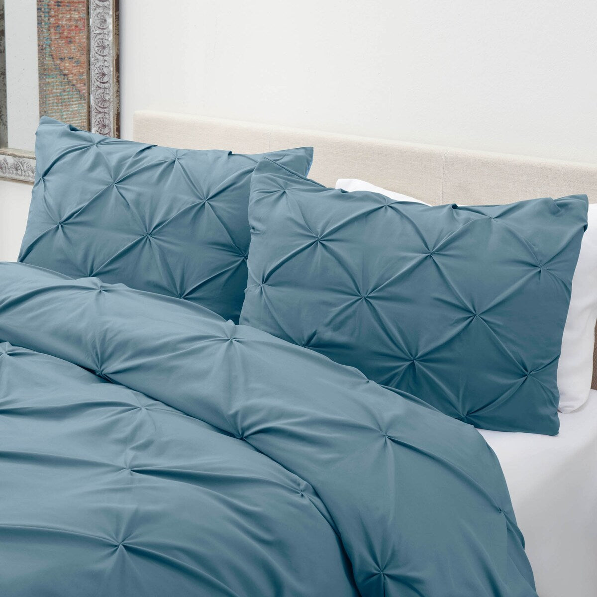 Parure de lit 3 pièces à plis pincés Nestl