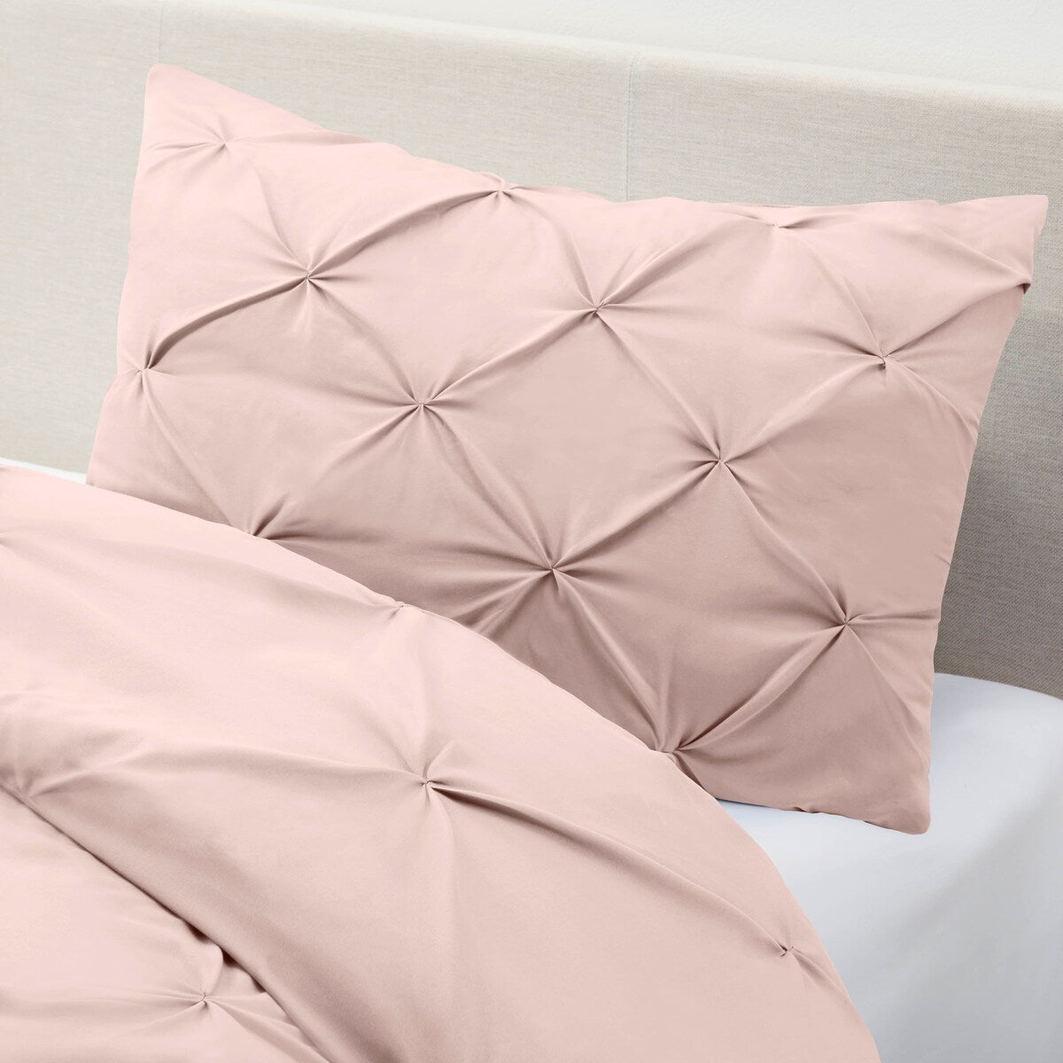 Parure de lit 3 pièces à plis pincés Nestl