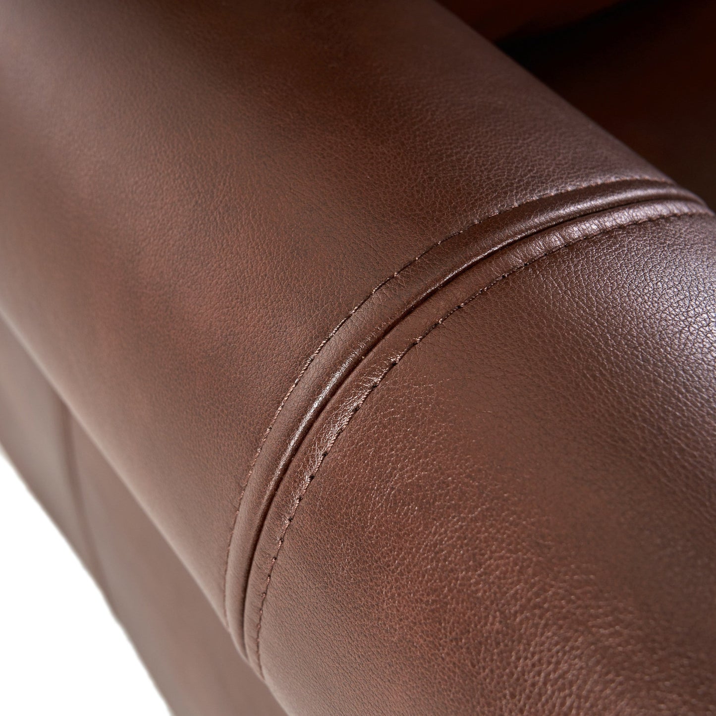 Fauteuil inclinable Neville en PU bicolore par Christopher Knight Home