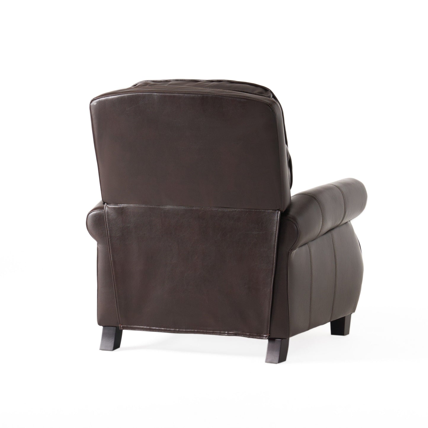 Fauteuil inclinable Neville en PU bicolore par Christopher Knight Home