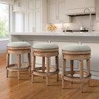 Tabouret de bar pivotant sans dossier Chapman 26 pouces de New Ridge Home Goods - Hauteur comptoir