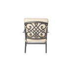 Ensemble de patio Newbury en aluminium moulé 4 pièces avec sièges profonds