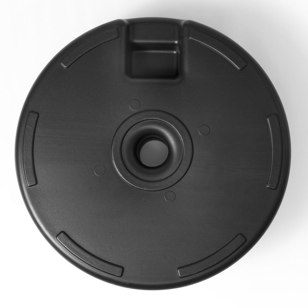 Newport 55-lb Fillable Round Patio Market Umbrella Base Stand - N/A