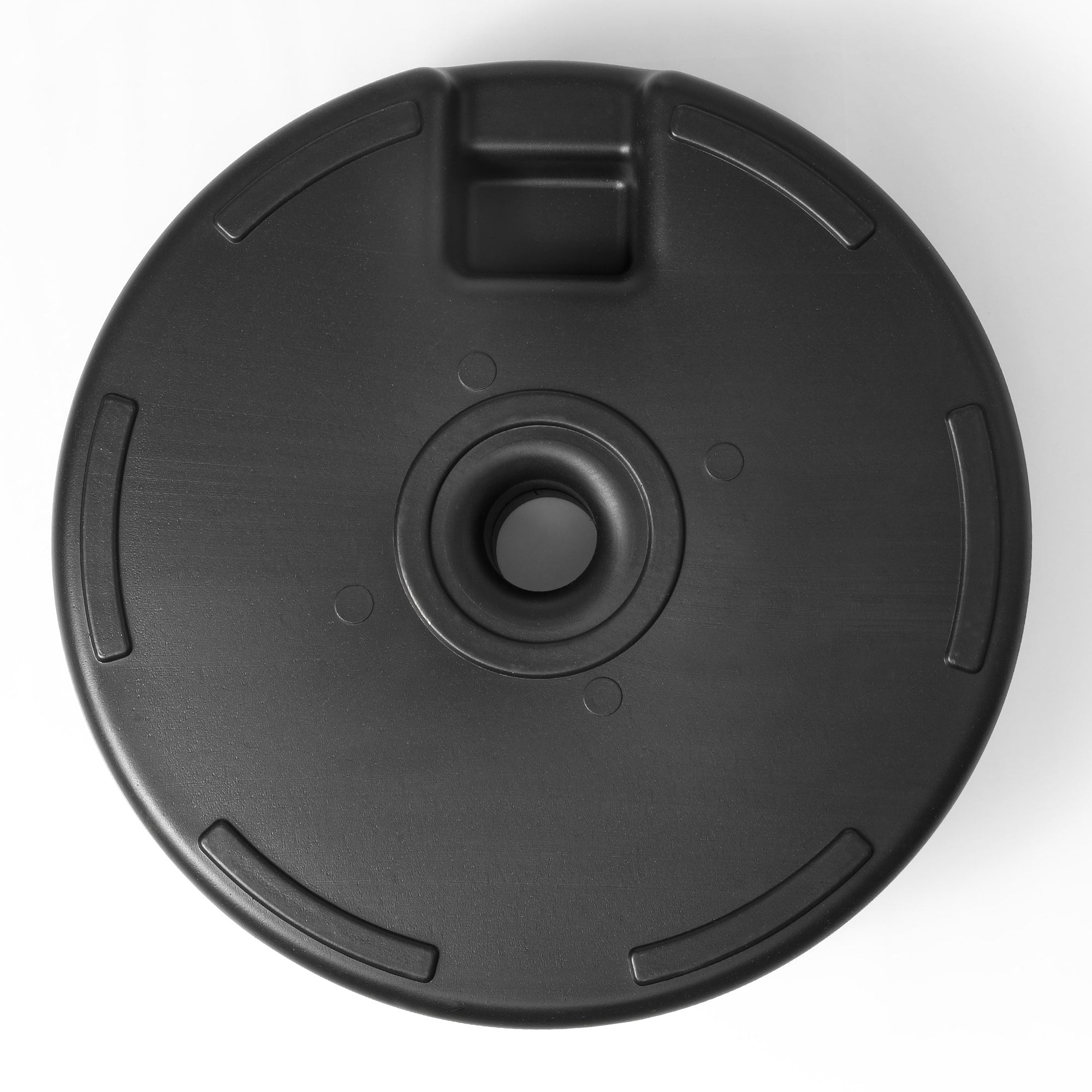 Newport 55-lb Fillable Round Patio Market Umbrella Base Stand - N/A