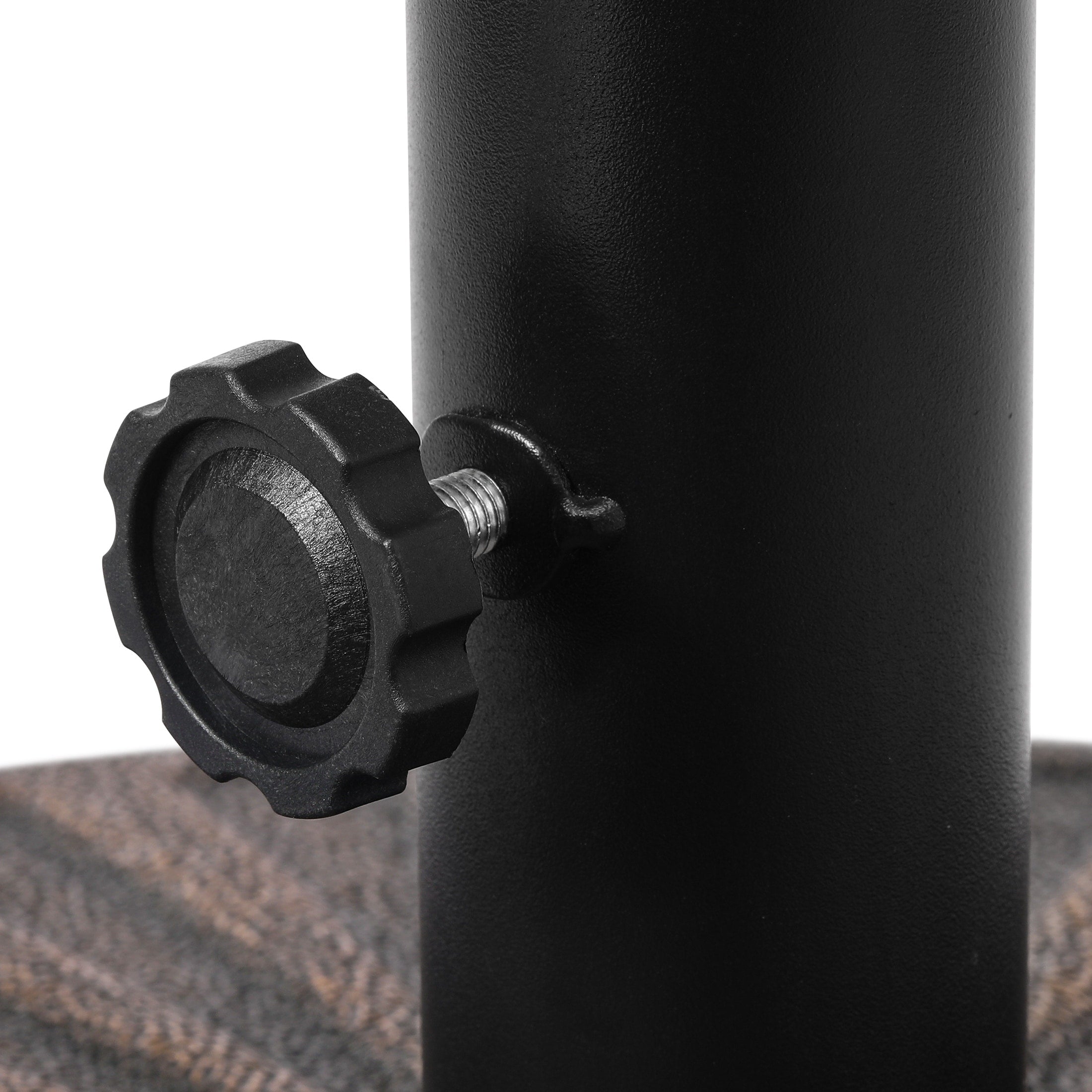 Pied de parasol rond remplissable Newport de 25 kg (55 lb) - N/A