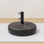 Newport 55-lb Fillable Round Patio Market Umbrella Base Stand - N/A