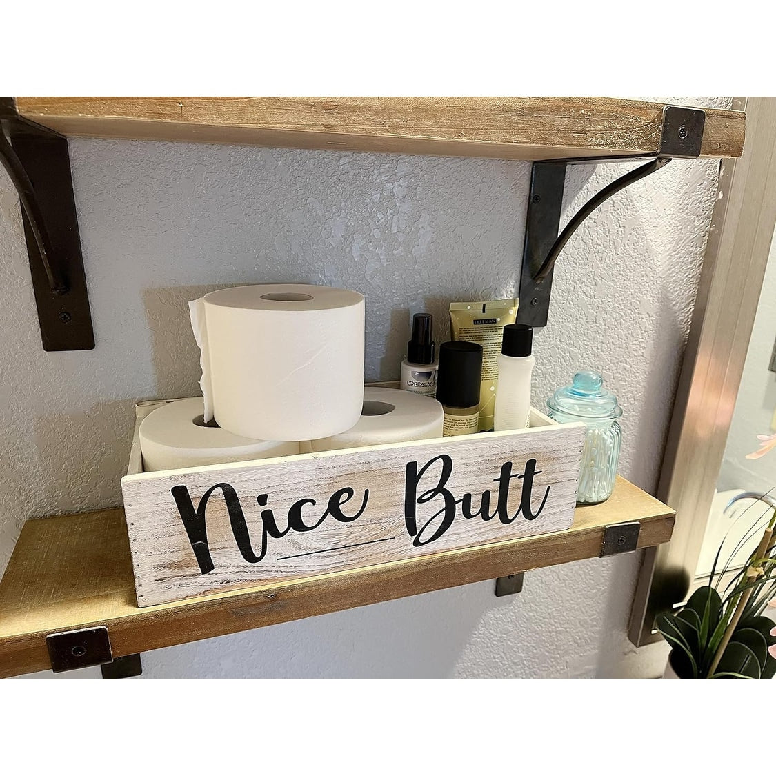 Jolie boîte décorative pour salle de bain et cuisine - 8'6 x 13'