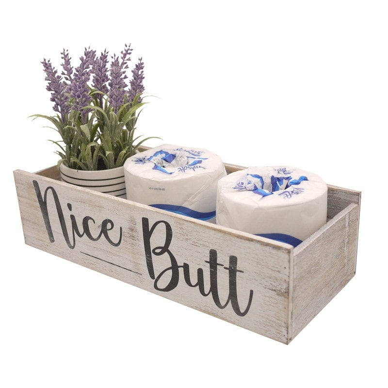 Jolie boîte décorative pour salle de bain et cuisine - 8'6 x 13'