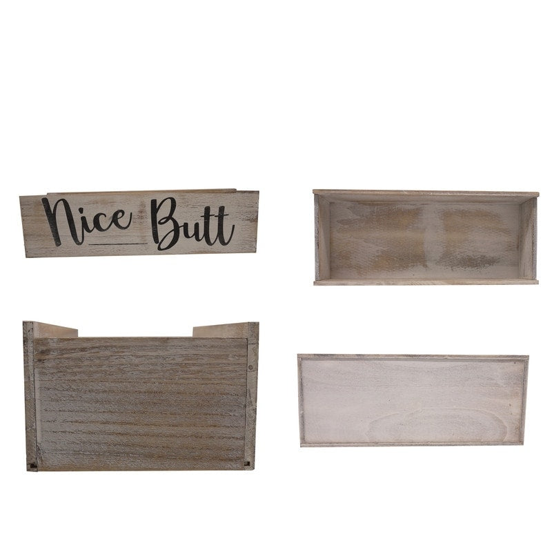 Jolie boîte décorative pour salle de bain et cuisine - 8'6 x 13'