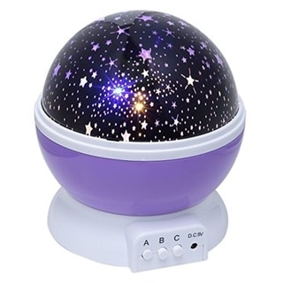 Lampe d'éclairage nocturne - Projecteur de ciel étoilé et de lune à 360 degrés