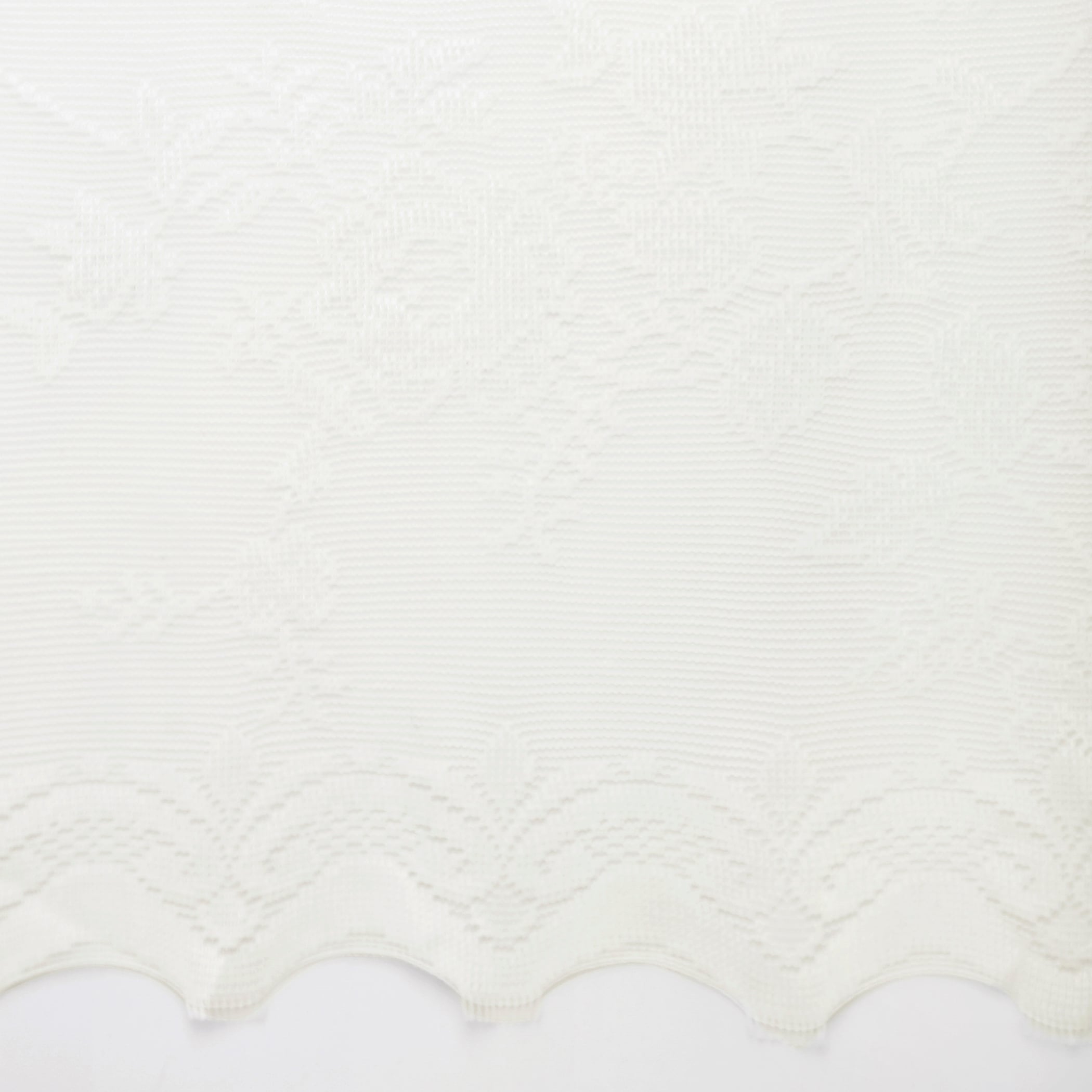 N° 918 Alison Sheer Lace Rideau de cuisine Cantonnière