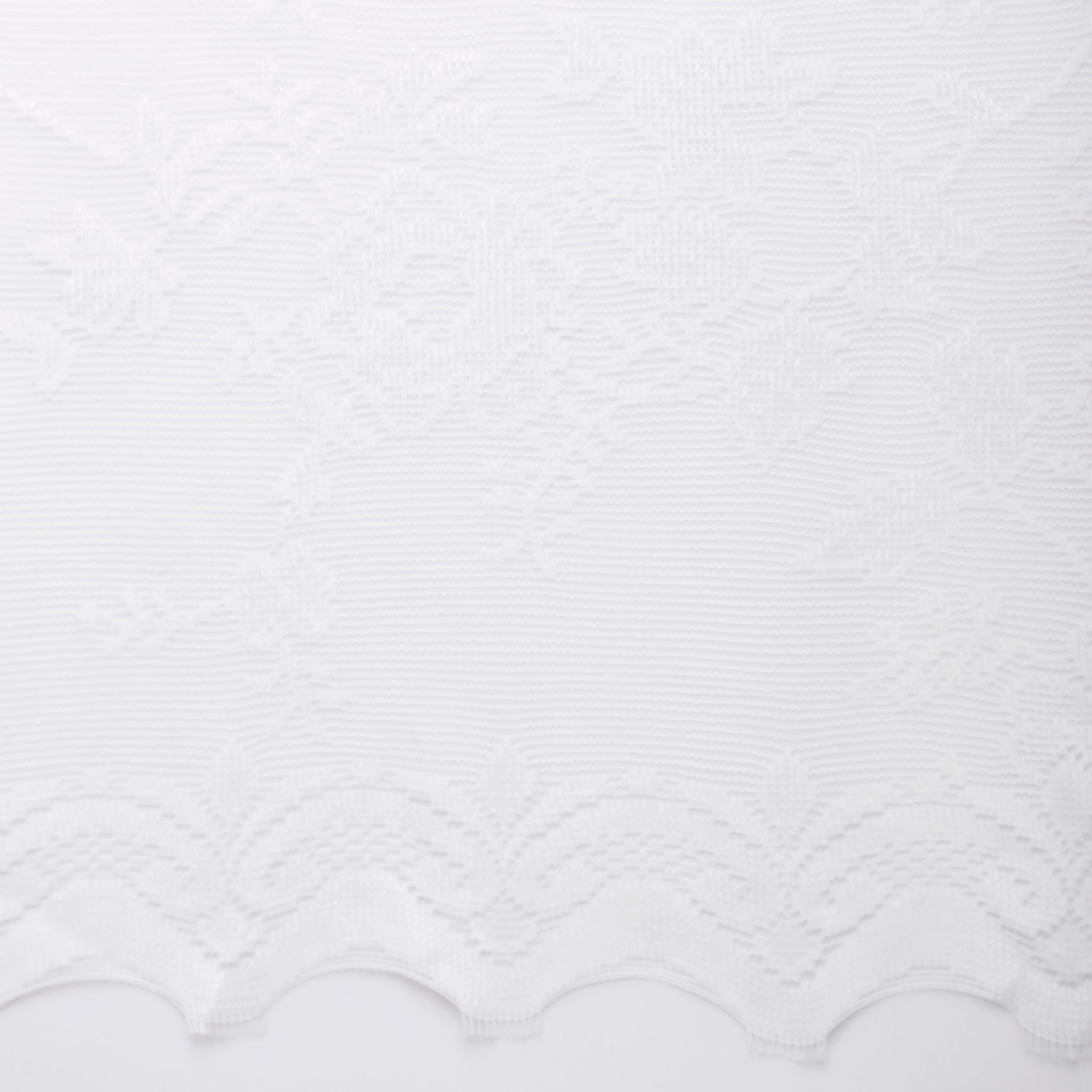 N° 918 Alison Sheer Lace Rideau de cuisine Cantonnière