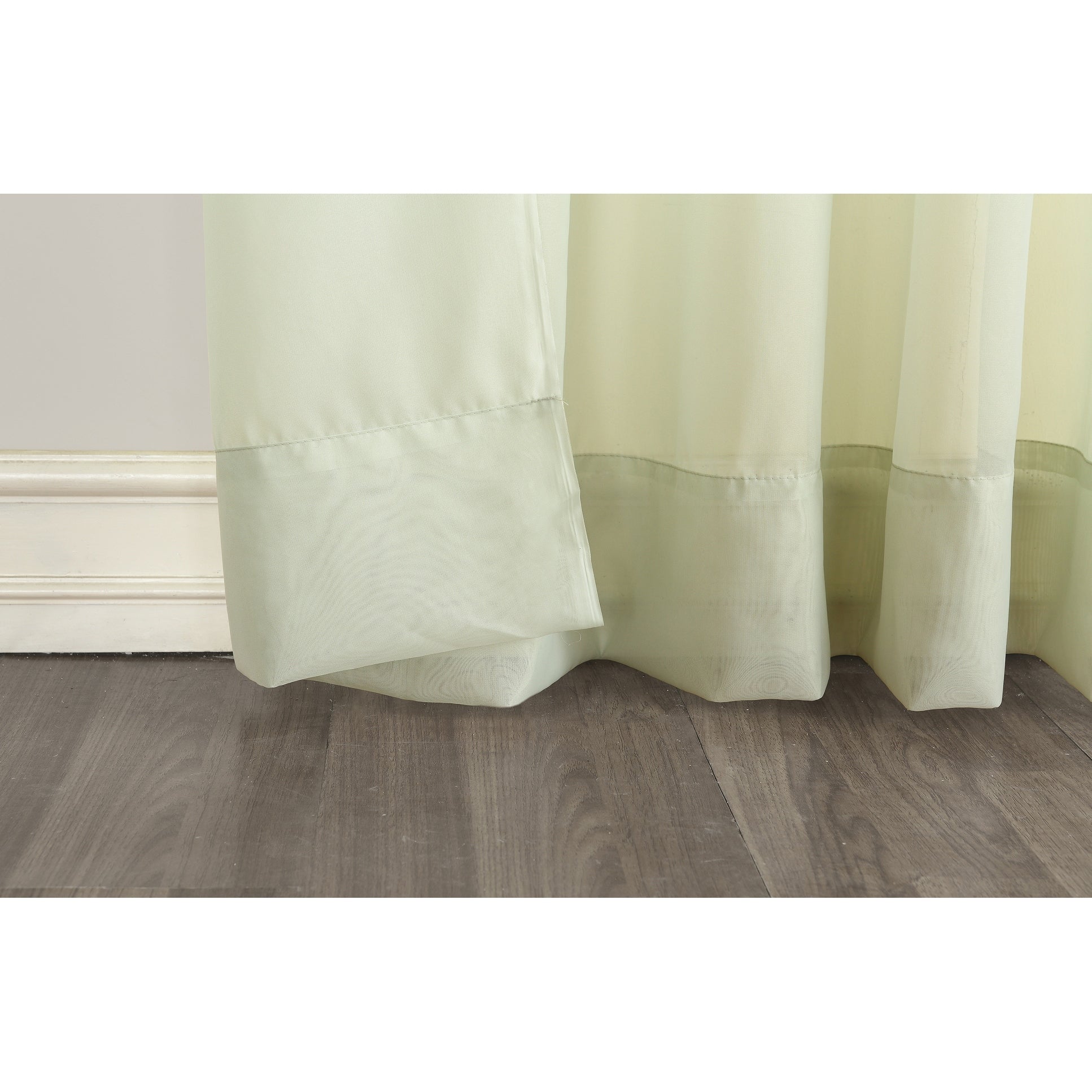 N° 918 Emily Voile Sheer Tringle Rideau 1 pièce, panneau simple