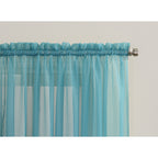 N° 918 Emily Voile Sheer Tringle Rideau 1 pièce, panneau simple
