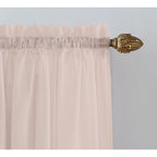 N° 918 Emily Voile Sheer Tringle Rideau 1 pièce, panneau simple