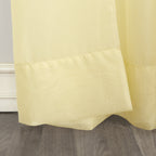 N° 918 Emily Voile Sheer Tringle Rideau 1 pièce, panneau simple