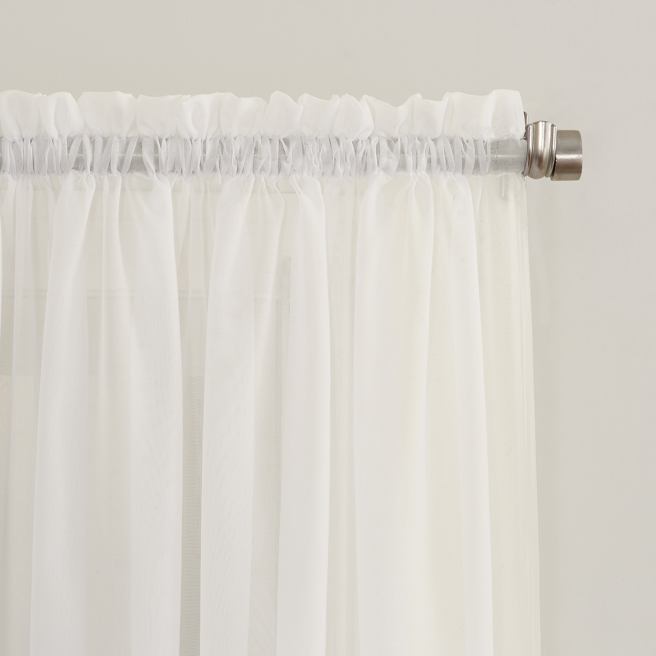 N° 918 Emily Voile Sheer Tringle Rideau 1 pièce, panneau simple