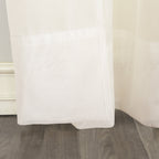 N° 918 Emily Voile Sheer Tringle Rideau 1 pièce, panneau simple