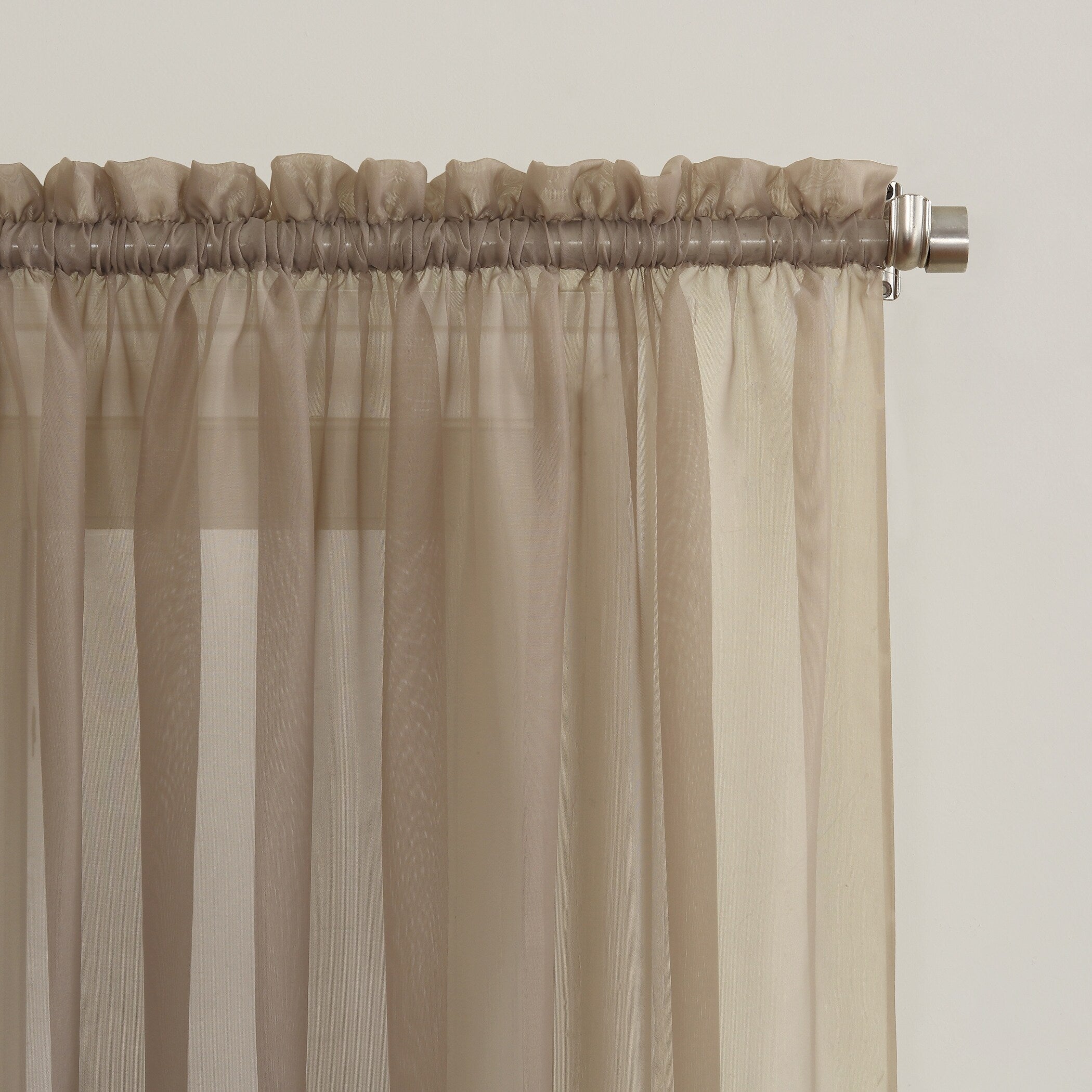 N° 918 Emily Voile Sheer Tringle Rideau 1 pièce, panneau simple