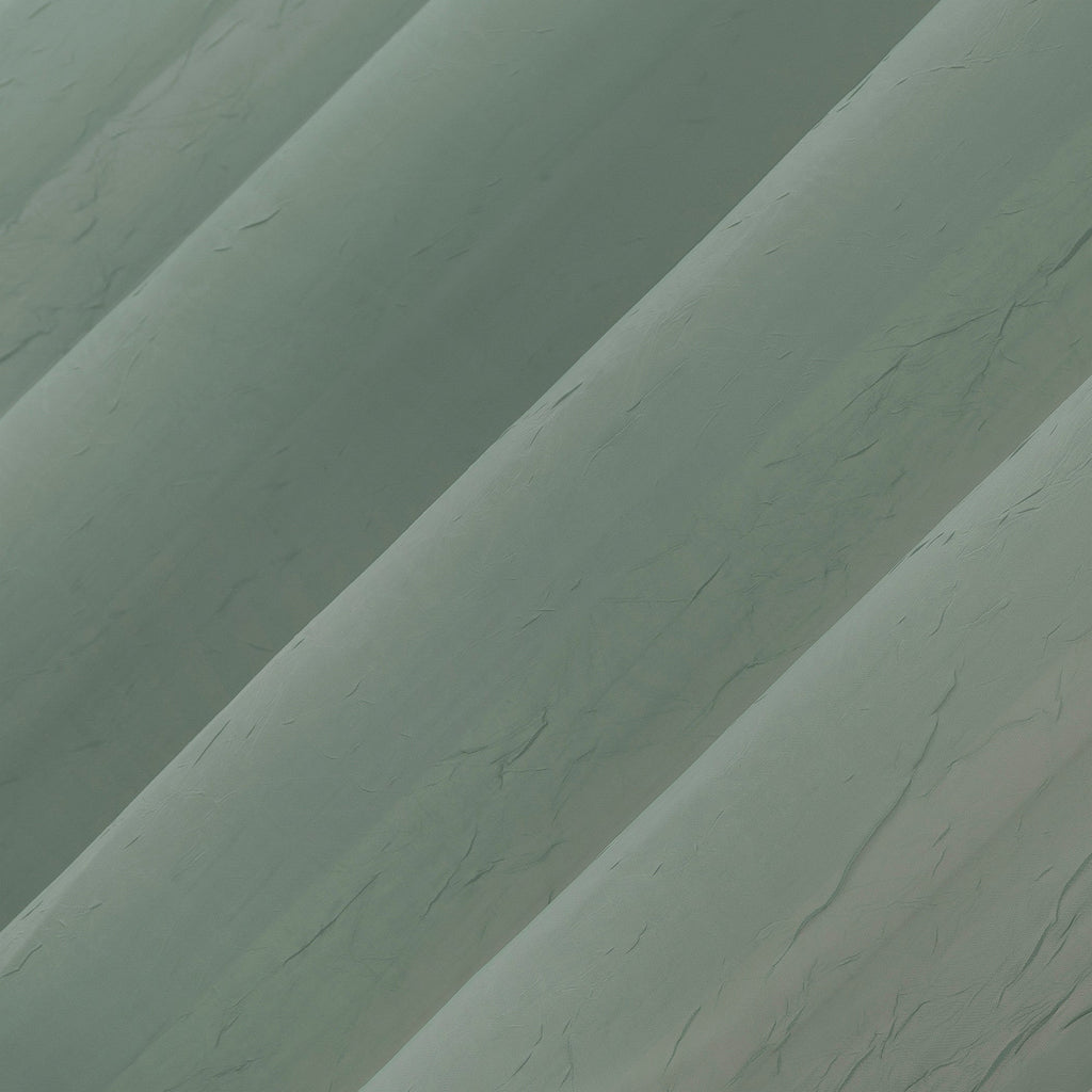N° 918 Erica Panneau de rideau 1 pièce en voile écrasé transparent avec passe-tringle, panneau simple