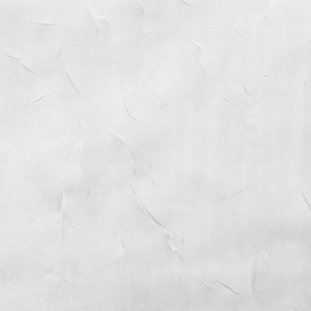 N° 918 Erica Panneau de rideau 1 pièce en voile écrasé transparent avec passe-tringle, panneau simple
