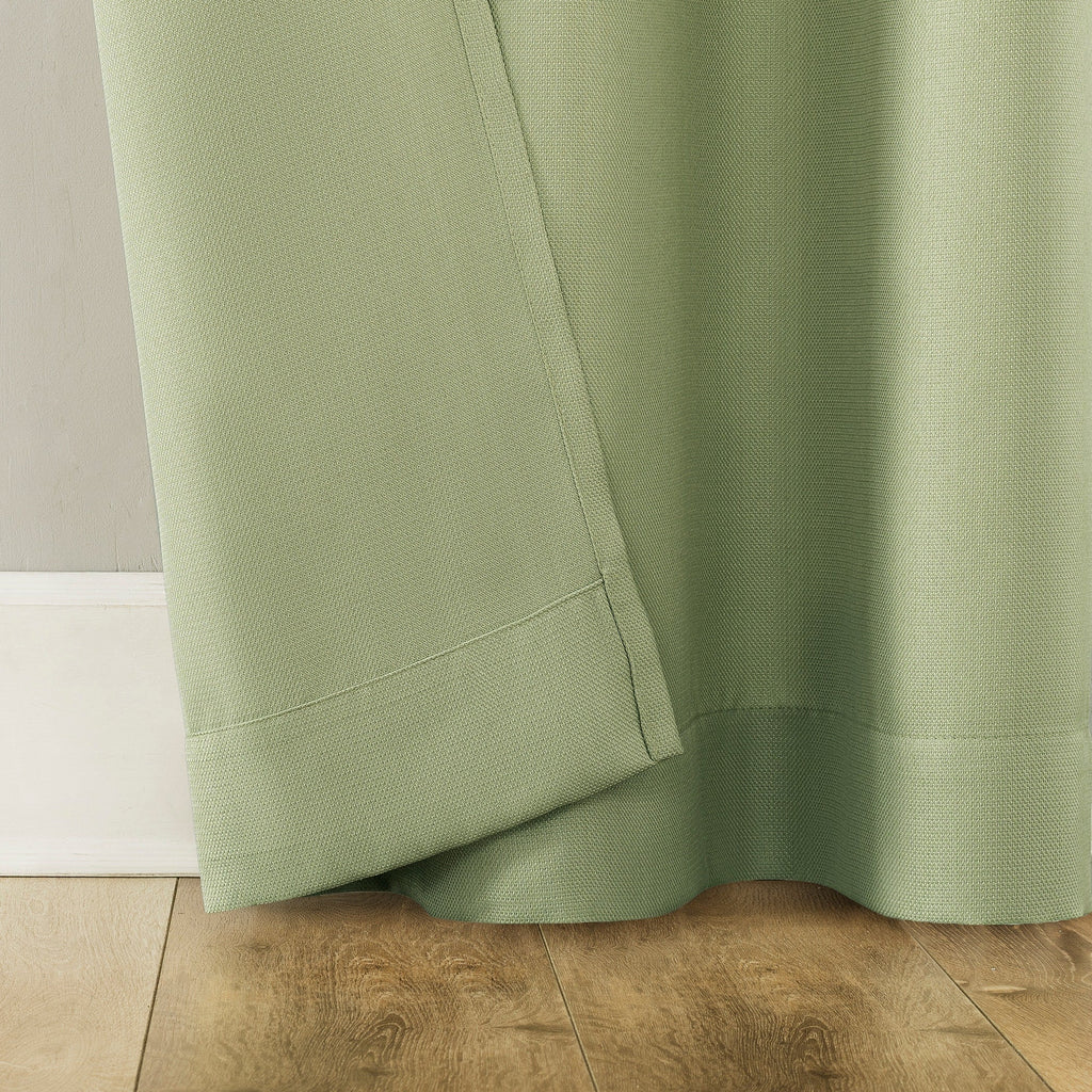 N° 918 Sora Panneau de rideau texturé à œillets, panneau simple