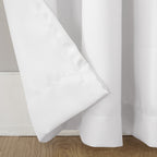 N° 918 Sora Panneau de rideau texturé à œillets, panneau simple