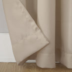 N° 918 Sora Panneau de rideau texturé à œillets, panneau simple