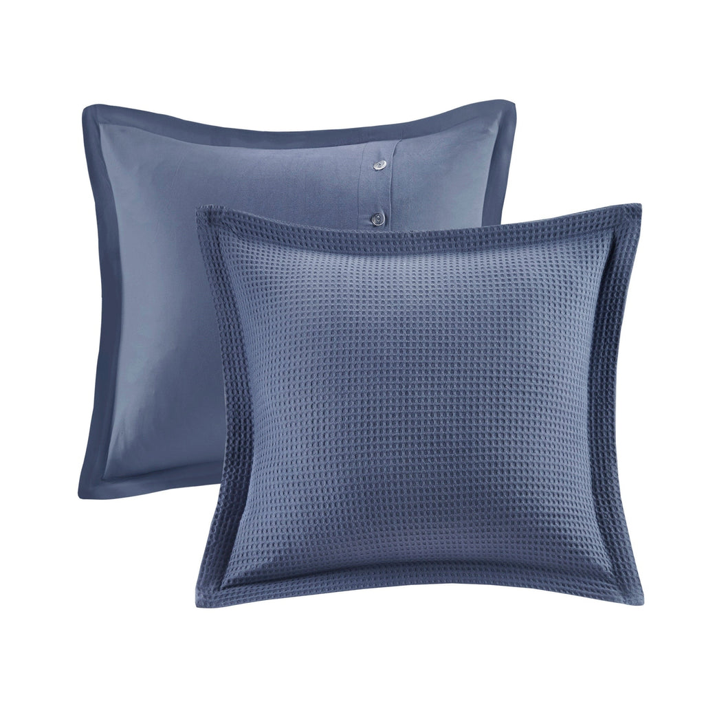 Parure de couette surdimensionnée en coton bleu noble par Madison Park Signature