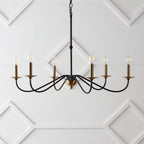 Lustre LED en fer à 6 lumières, 34,75 $, par JONATHAN Y