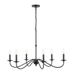 Lustre LED en fer à 6 lumières, 34,75 $, par JONATHAN Y