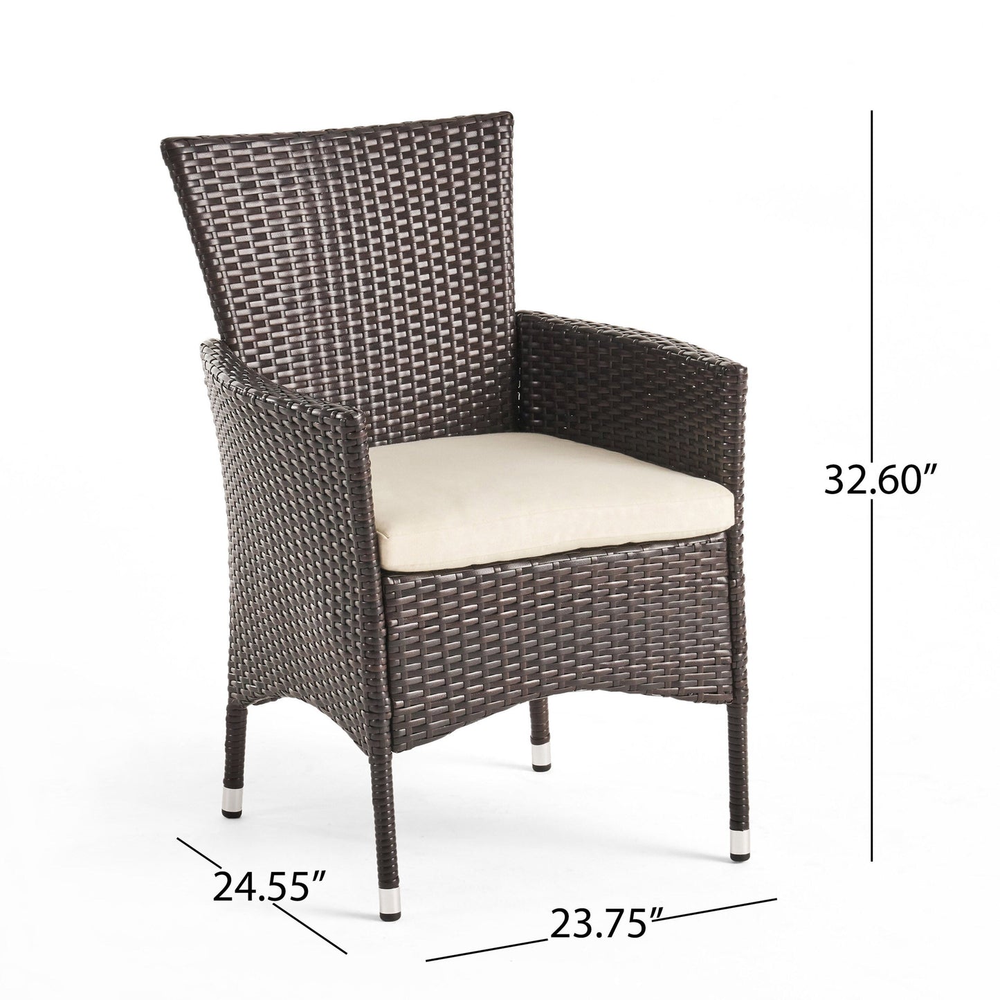 Ensemble de salle à manger extensible Nora Outdoor 7 pièces en bois d'acacia et osier par Christopher Knight Home