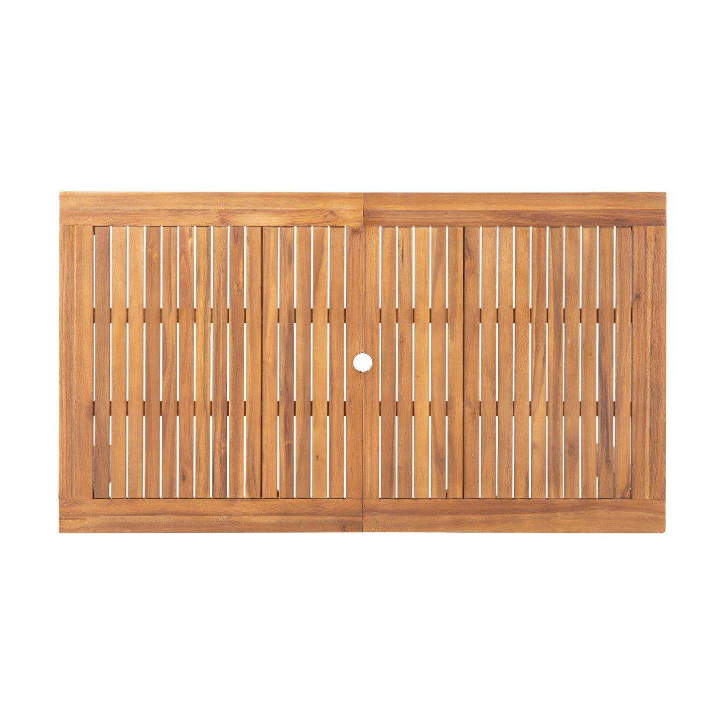 Ensemble de salle à manger extensible Nora Outdoor 7 pièces en bois d'acacia et osier par Christopher Knight Home