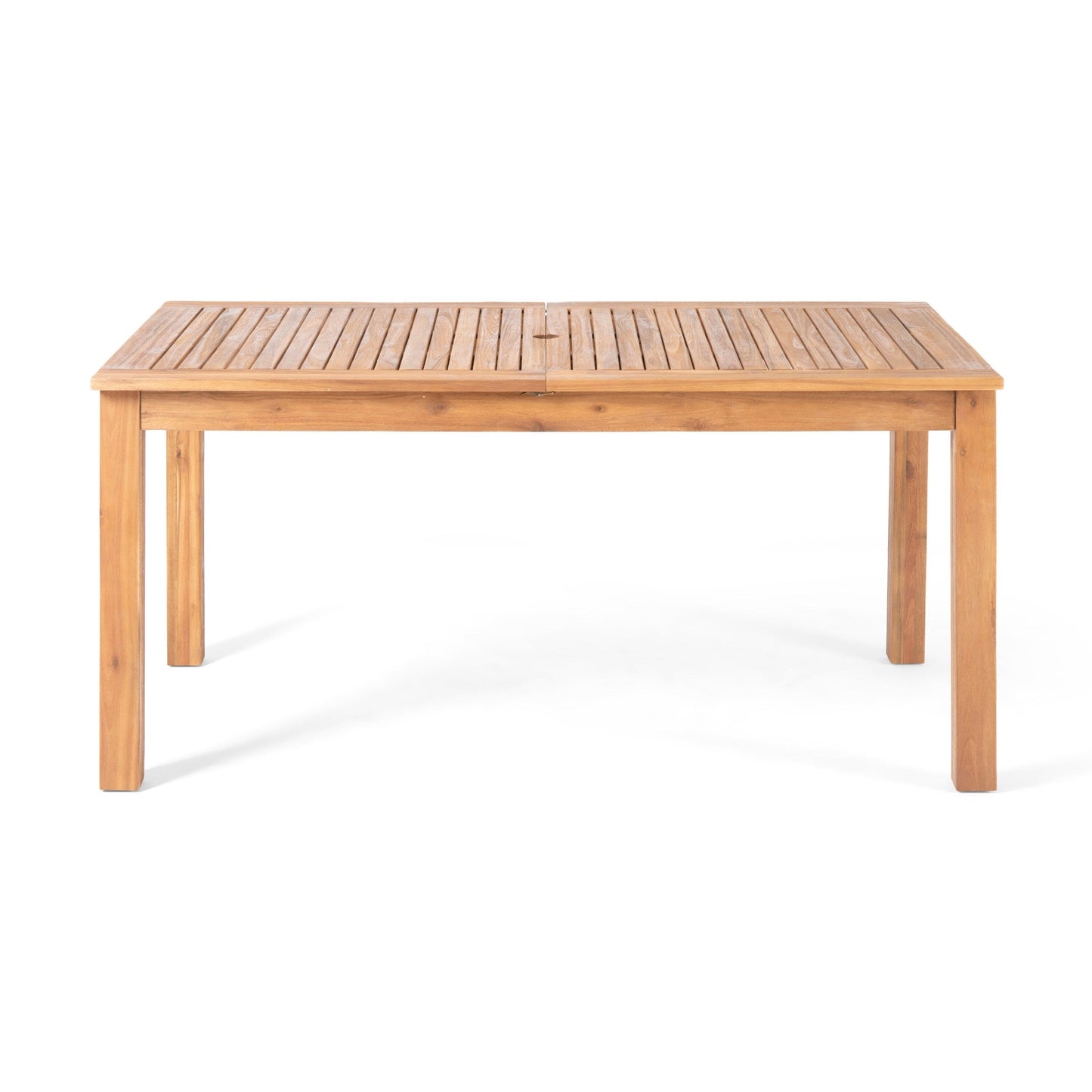 Ensemble de salle à manger extensible Nora Outdoor 7 pièces en bois d'acacia et osier par Christopher Knight Home