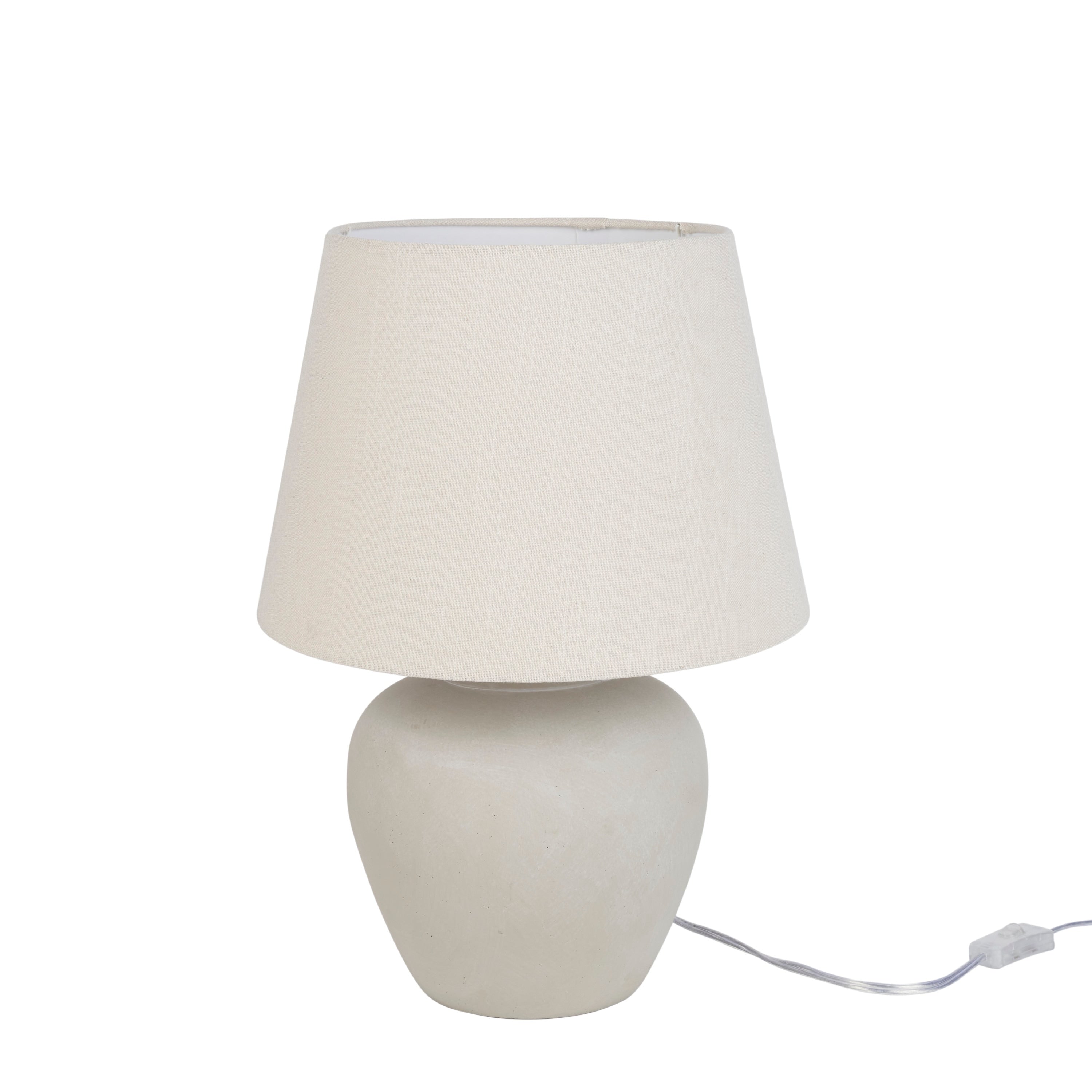 Lampe de table rustique en céramique Nourison 20