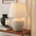 Lampe de table rustique en céramique Nourison 20