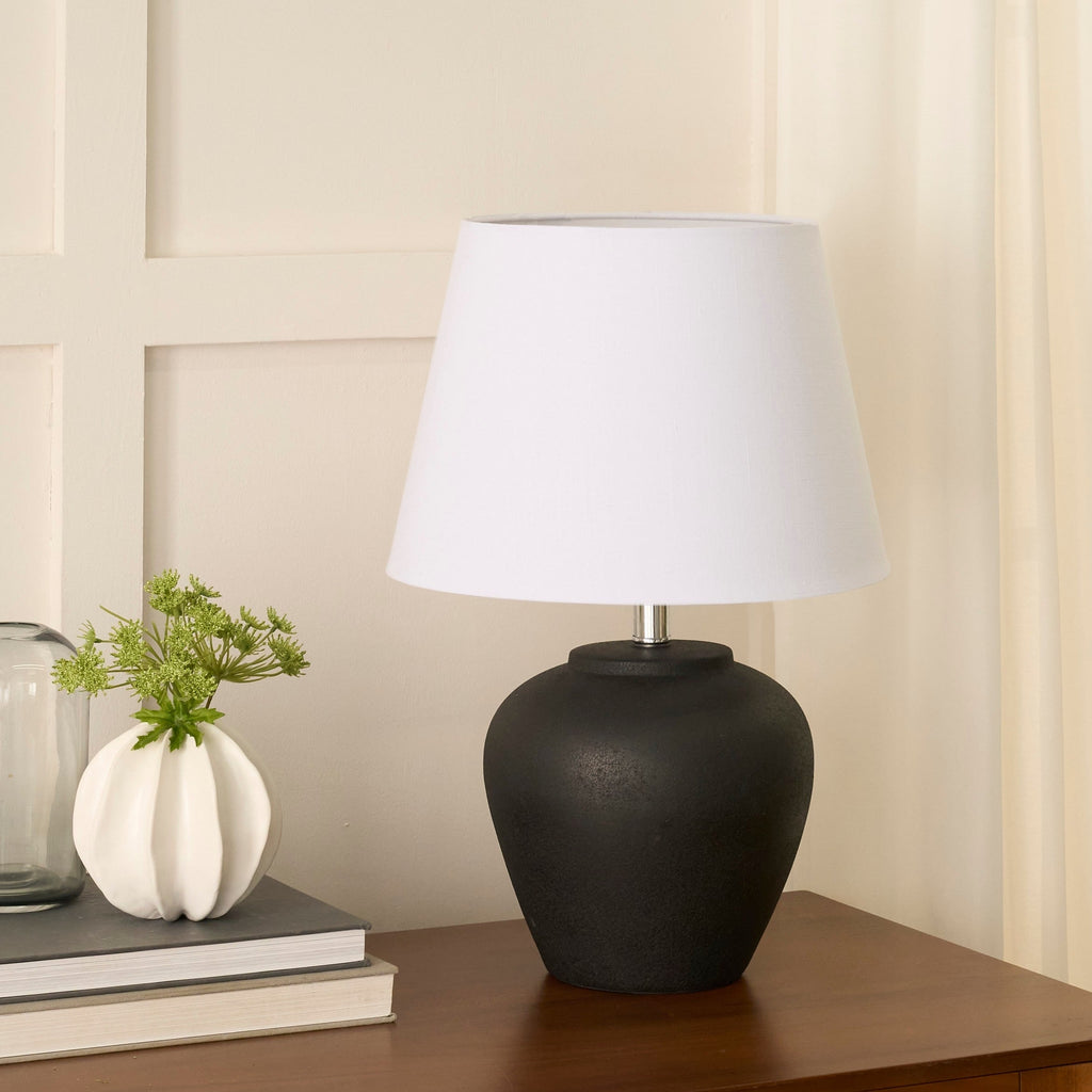 Lampe de table rustique en céramique Nourison 20