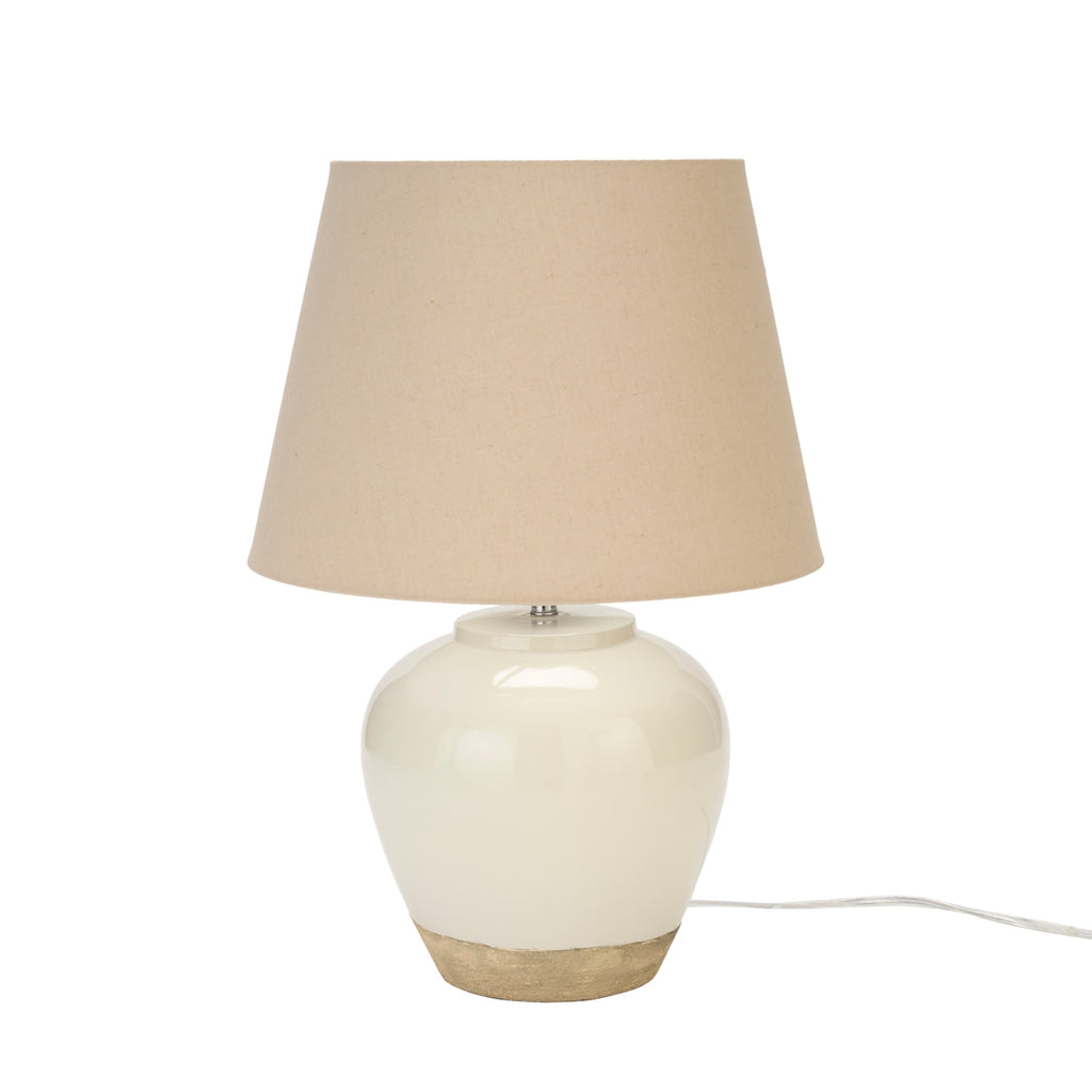 Lampe de table rustique en céramique Nourison 20