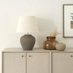 Lampe de table rustique en céramique Nourison 20
